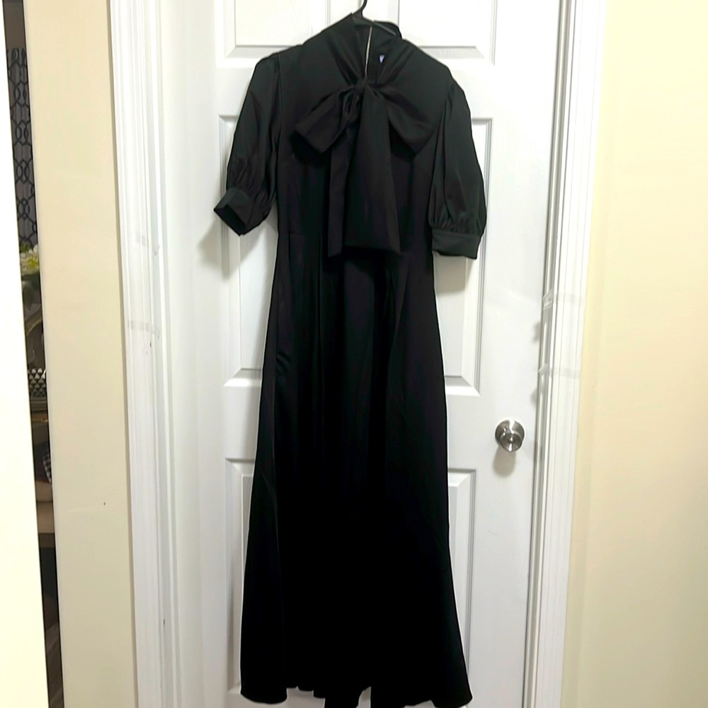 Tie Bow Maxi Dress NWOT